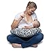 Boppy Nursing Pillow and Positioner, Brocade Black and White