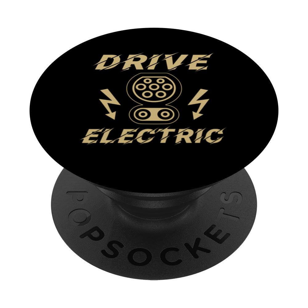 Drive Electric CCS Combo 2 Supercharge eCars EV Electric Car PopSockets Swappable PopGrip