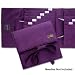 della Q The Que Knitting Case for Standard-Size Circular Knitting Needles; 040 Purple 145-1-040