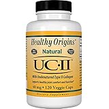 Healthy Origins UC-II (Undenatured Type II Collagen) 40 mg, 120 Veggie Caps
