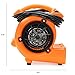 CFM Pro Mini Air Mover Carpet Floor Dryer 1/12 HP Blower Fan - Orange - Water Flood Damage Restoration