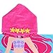 PERYOUN Child 100% Cotton Hooded Towel 24 x 48 inches (Mermaid)