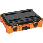 Klein Tools 54804MB MODbox Small Tool Box, Heavy Duty Organizer with Removable Tray, Water and Debris Resistant, Stackable Module
