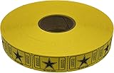 The Ticket Gurus-roll of 2000 Yellow Star Tickets