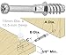 24mm Length Clear Zinc Dowel 5.5mm Diameter Platte River Pkg of 10 Each 866511