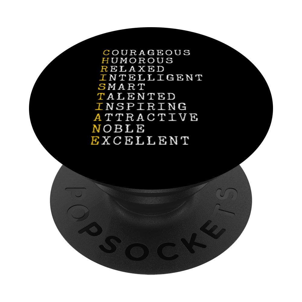 Christiane Personalized, Christiane Name, Woman Christiane PopSockets Swappable PopGrip