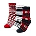 3 Pairs Cozy Cabin Socks for Women - Aloe Infused Moisturizing Fuzzy Fluffy Soft Holiday Christmas primary
