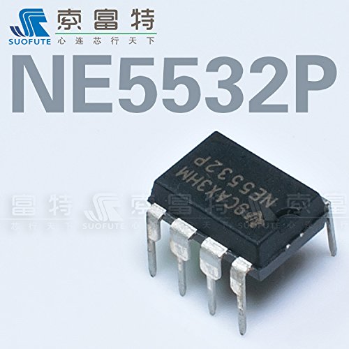 Diybigworld [P] Dip Integrated Circuit IC NE5532P Dual Operational Amplifier chip NE 5532
