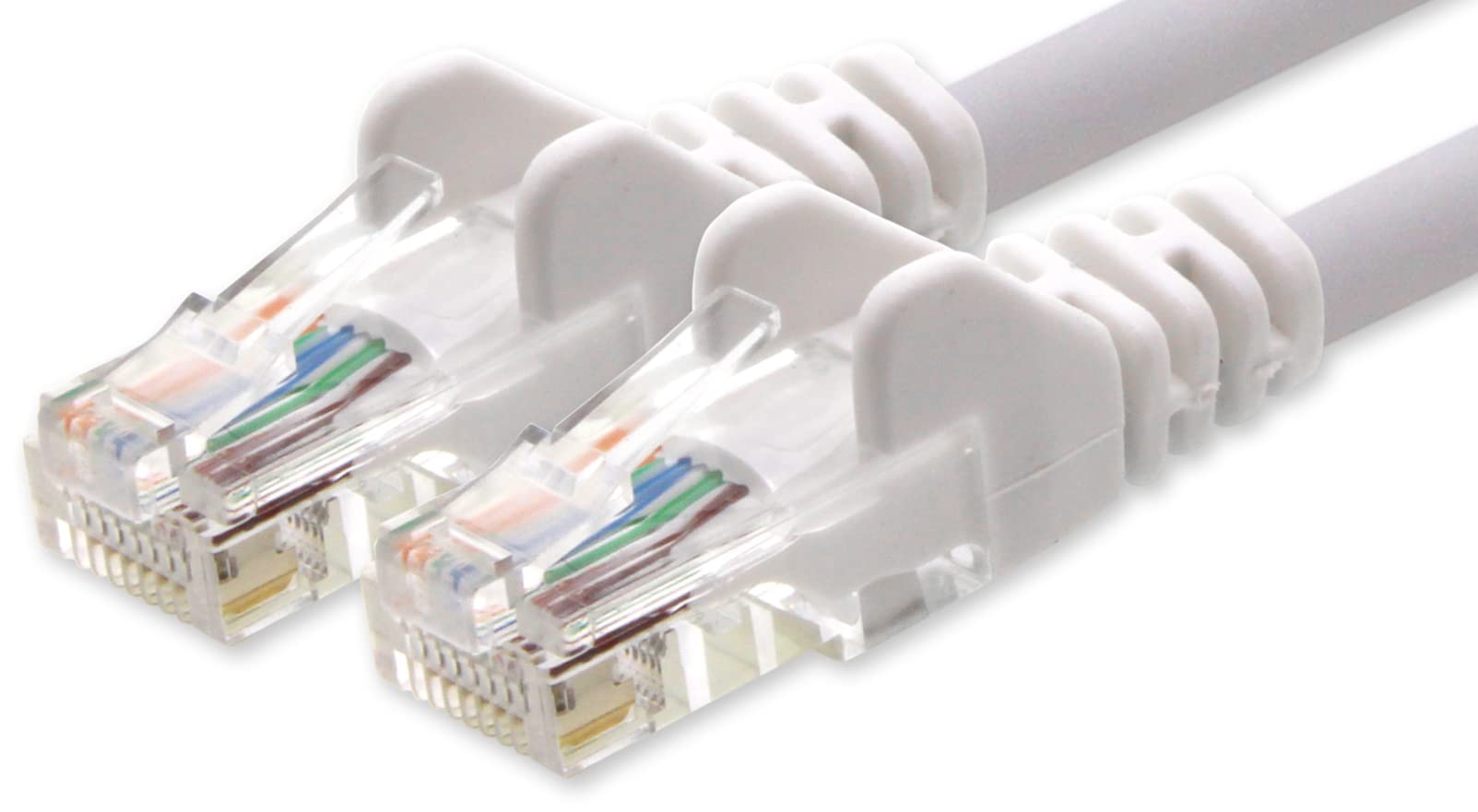 1aTTack.de Network cable Cat.6 - white - 1x - 3.0 m - CAT6 Ethernet cable Lankabel 1000 Mbits patch cable