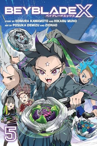 Beyblade X, Vol. 1: Kawamoto, Homura, Muno, Hikaru, Demizu, Posuka