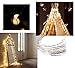 3 Packs Zzmart String Lights, 14 Foot 40 LEDs Flexible Copper Wire LED String Lights CR 2032 Battery Powered, Holiday Home Decorative LED Lights