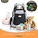 Backpack Diaper Bag for Dad and Mom with Stroller Straps and Baby Changing Pad