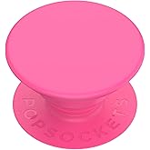 PopSockets Phone Grip with Expanding Kickstand, Adhesive Grip - Neon Pink