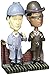 Star Trek: TNG Sherlock Holmes Bobble Heads-Set of 2 Excl.