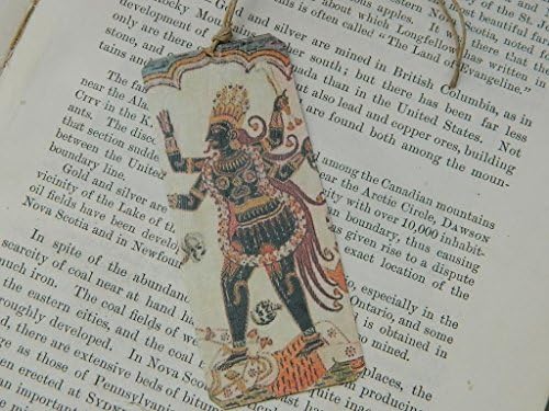 Kali bookmark Mother Kali metal bookmark