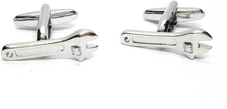 Coppia Di Gemelli Da Uomo Forma Chiave Inglese Amazon It Casa E Cucina