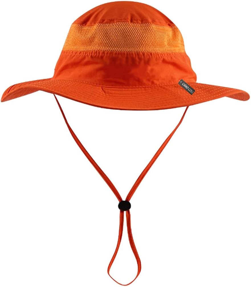 CAMO COLL Outdoor UPF 50+ Boonie Hat Summer Sun Caps (One Size, Dark Khaki) at  Men’s Clothing store