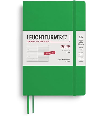 LEUCHTTURM1917 - Weekly Planner & Notebook Medium (A5) 2025