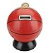 NUWELL Digital Coin Bank Counter Sorter, Basketball Talking Saving Banks Money Box with Electronic Counting Function, Automatic LCD Display for US Coins