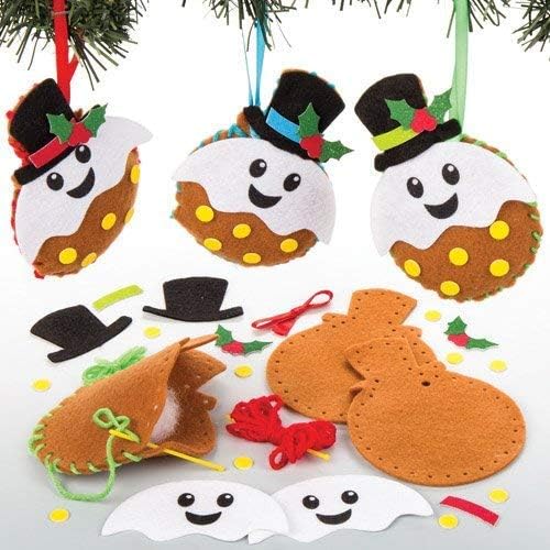 Download Br Br8 Av443 Christmas Pudding Decoration Sewing Kits Perfect For Xmas Children S Arts Crafts And Decorating For Boys And Girls Pack Of 3 Amazon Co Uk Toys Games PSD Mockup Templates