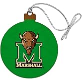 GRAPHICS & MORE Marshall Primary Logo Wood Christmas Tree Holiday Ornament