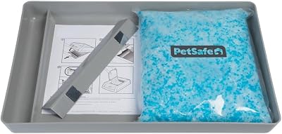 PetSafe ScoopFree Reusable Litter Tray with Crystal Litter Odour Control