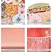Milisente Women Clutches Colorful Flower Evening Bag Sequins Satin Evening Clutch