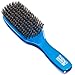 Torino Pro Medium Wave Brush By Brush King - #1850-8 Row Extra Long Bristles- Medium waves brush - Great pull - Great for connections - for 360 waves