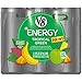 V8 +Energy, Healthy Energy Drink, Natural Energy from Tea, Tropical Green, 8 Ounce Can (Pack of 6)