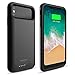 iPhone X/XS Battery Case, Alpatronix BX10 5.8-inch 4000mAh Slim Rechargeable Extended Protective Portable External Backup Charger Case Charging Cover for iPhone X, XS Juice Bank Power Pack - Black