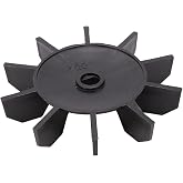 Fayelume Central Pneumatic Compressor Parts,14mm Shaft 135mm Outer Diameter Fan Blades, Air Compressor Replacement Parts