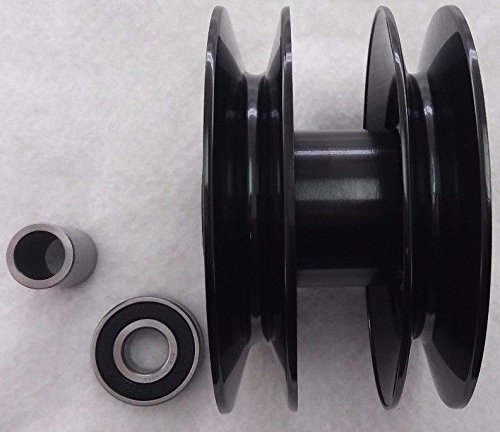 TOP Satisfied 756-1202 MTD Replaces Double Pulley Assembly w/Bearings 44-103 756-0638 Lawn Mower Accessories Fast Delivery - Thumbnail 2