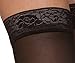 SIGVARIS Women's Style Sheer 780 Open Toe Thigh-Highs w/Grip Top 20-30mmHg