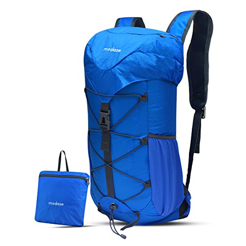 Backpack, Hiking Backpack, Modase Large 40L Lightweight Water Resistant Travel Backpack Daypack with Hip Belt for Outdoor Climbing Camping Hiking Travel - Packable Hiking Daypack