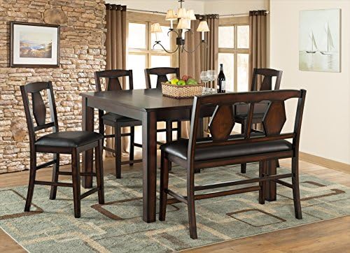 Vilo Home Tuscan Hills Diamond Back Pub Bench