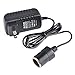 QLOUNI AC to DC Converter 2A 24W Car Cigarette Lighter Socket 110-240V to 12V AC/DC Power Adapter