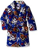Paw Patrol Little Boys' Safety Paw'Trol Plush Character Robe, Blue, 2T