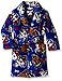 Paw Patrol Little Boys' Safety Paw'Trol Plush Character Robe, Blue, 2T