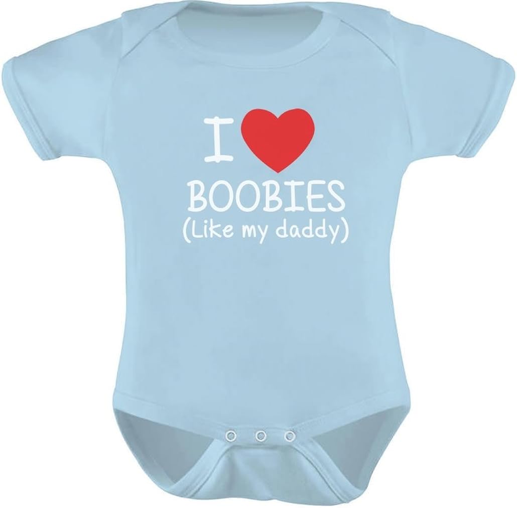 i love daddy baby onesie