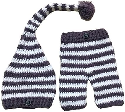 Jian Ya Na Cute Cartoon Infant Newborn Baby Girl Boy Crochet Clothes Baby Photograph Props