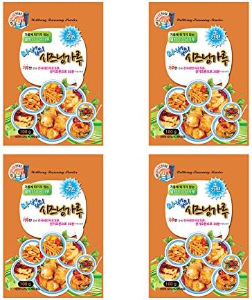 HIMALL Magical Chicken Powder for Homemade Korean Chicken 0.22lbs X 4 Packs Seasoning Flavor
