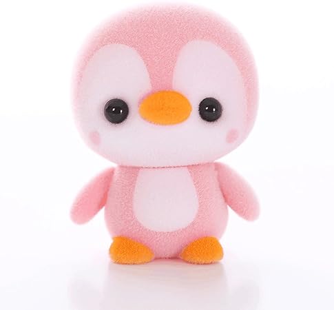 Amazon Lovelyプラスチックflocking人形小さいかわいいカートゥーン動物ぬいぐるみおもちゃornaments車ホームオフィス 5 5 7 5cm Mgygc カーアクセサリ 車 バイク