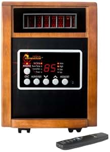 Dr Infrared Heater DR998, 1500W, Advanced Dual Heating System with