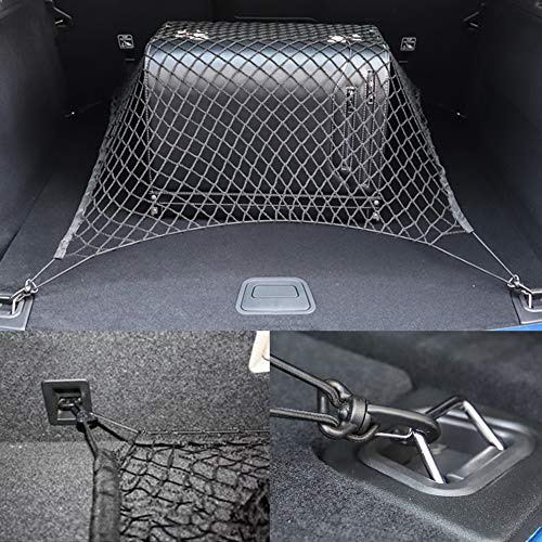 Rear Cargo Net, Pickup Truck Bed Stretchable Trunk Cargo Storage ...