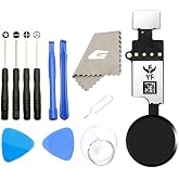 GVKVGIH Latest Home Button Replacement for iPhone 7 7Plus 8 8Plus, Home Button Main Key Flex Cable Assembly Replacement with Repair Tools for iPhone 7 7P 8 8P (Version4.0 Black)