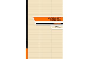 Vocabulary Notebook: Build Your Vocabulary | 3 Columns | Small