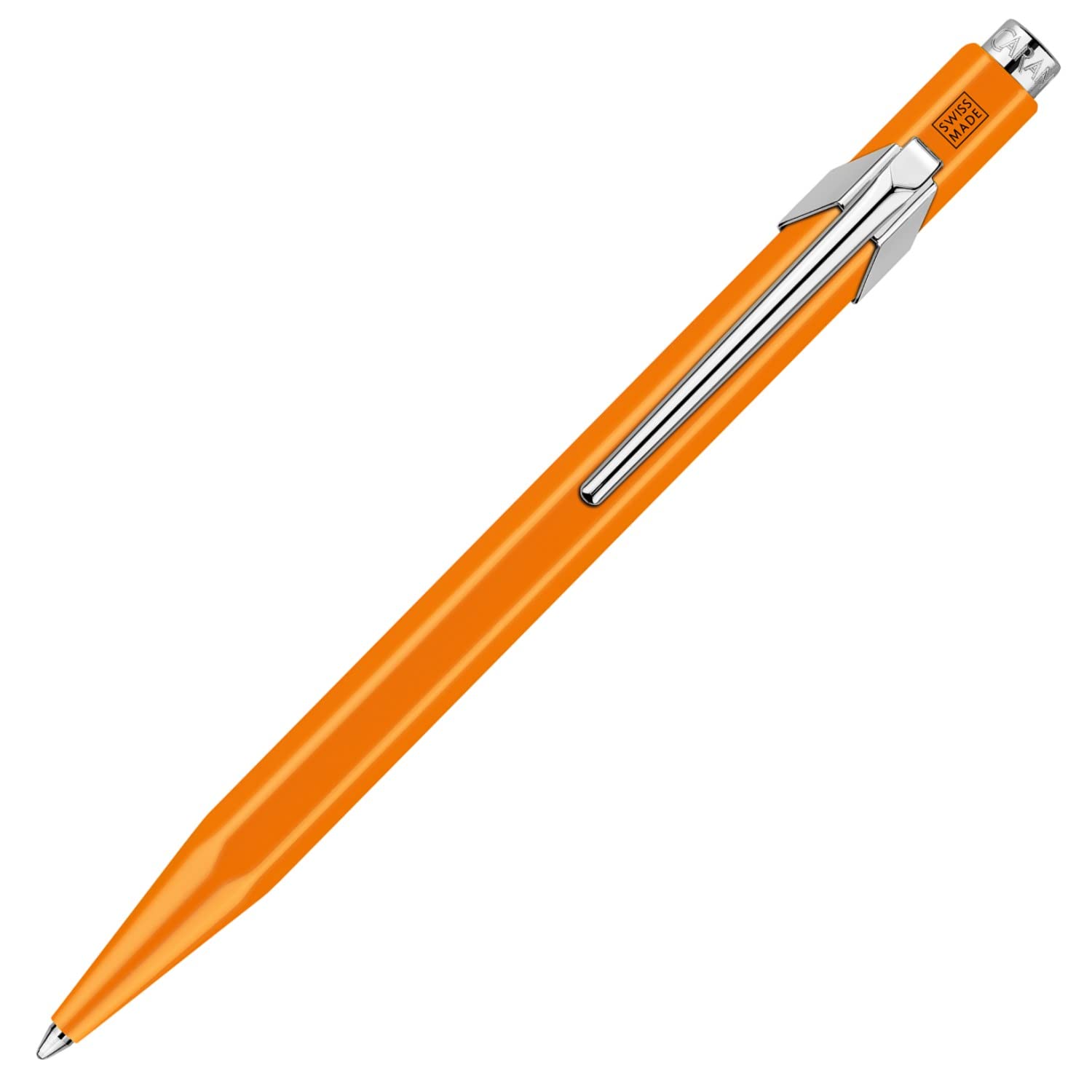 Caran d'Ache 849 POP Ballpoint Pen with Box - Fluorescent Orange
