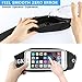 iPhone 6 Plus Running Belt Waist Pack,Sweatproof water-resistant sports belt waist bag for iPhone 6s Plus/6 Plus/Galaxy S7 edge(Black,Lycra)