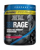 360RAGE â€“ Extreme Pre-Workout Nitric Oxide Boosting Formula With: Beta Alanine, Citrulline Malate, and Agamtine To Produce Skin Bursting Pumps and Explosive Intensity.  Fruit Punch 30 Servings