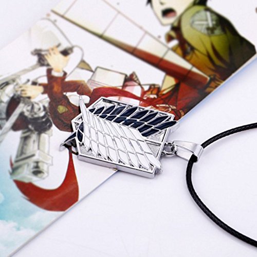 Touirch Anime Attack on Titan Shingeki No Kyojin Cosplay Pendant Necklace Toy